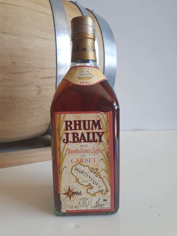 RHUM VIEUX BALLY 70 CL 45° MILLESIME 1982