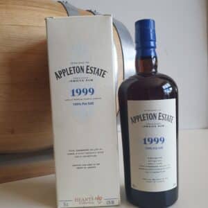 RHUM VIEUX APPLETON ESTATE 70 CL 63° MILLESIME 1999