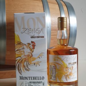 RHUM AMBRE MONTEBELLO 70 CL 60° ZENGA GOLD EDITION