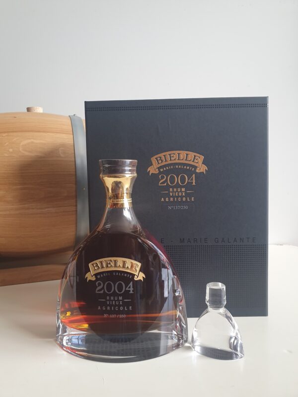 RHUM VIEUX BIELLE 70 CL 47.2° MILLESIME 2004 BDF – Image 2