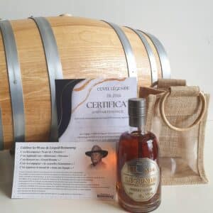 RHUM VIEUX REIMONENQ 35 CL 54° BDF CUVEE LEGENDE MILLESIME JR 2016