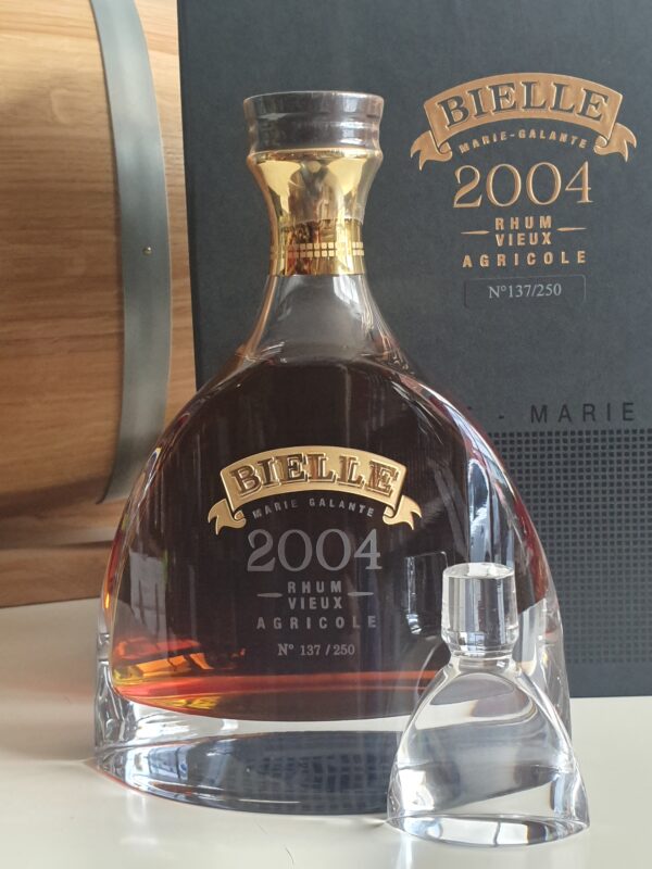 RHUM VIEUX BIELLE 70 CL 47.2° MILLESIME 2004 BDF