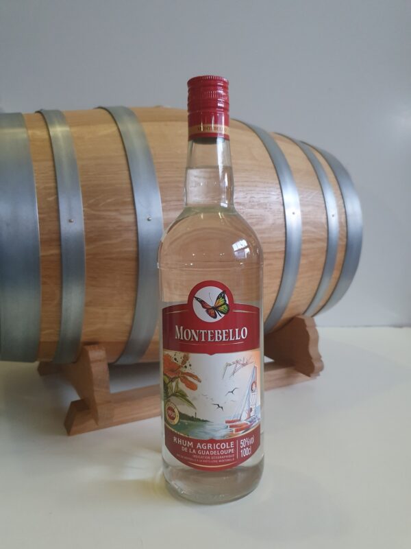 RHUM BLANC MONTEBELLO 50° 1 L CUVEE JIMMY SHEIK