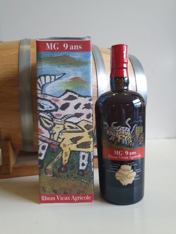 RHUM VIEUX BIELLE 70 CL 49° RESERVE VELIER 2003 MG 9 ANS