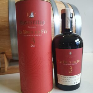 RHUM VIEUX MONTEBELLO 70 CL 52.3° BDF MILLESIME 2019 3 ANS