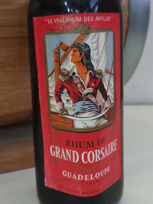 RHUM VIEUX REIMONENQ 70 CL 50° GRAND CORSAIRE MILLESIME 1945 – Image 4
