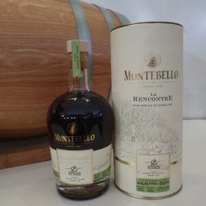 RHUM VIEUX MONTEBELLO 50 CL LA RENCONTRE FINISH QUARTS DE CHAUME 12 ANS