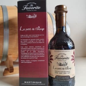 RHUM VIEUX LA FAVORITE 70 CL 43° LA PART DE L'ANGE HOMMAGE A GABRIEL