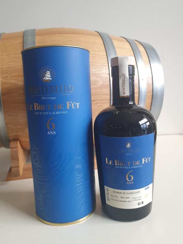 RHUM VIEUX MONTEBELLO 70 CL 48.2° BDF 6 ANS
