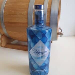 RHUM BLANC CLEMENT CANNE BLEUE 70 CL 50° MILLESIME 2015