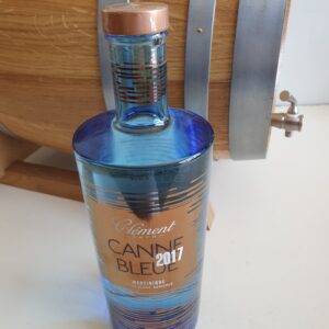 RHUM BLANC CLEMENT 70 CL 50° CANNE BLEUE MILLESIME 2017