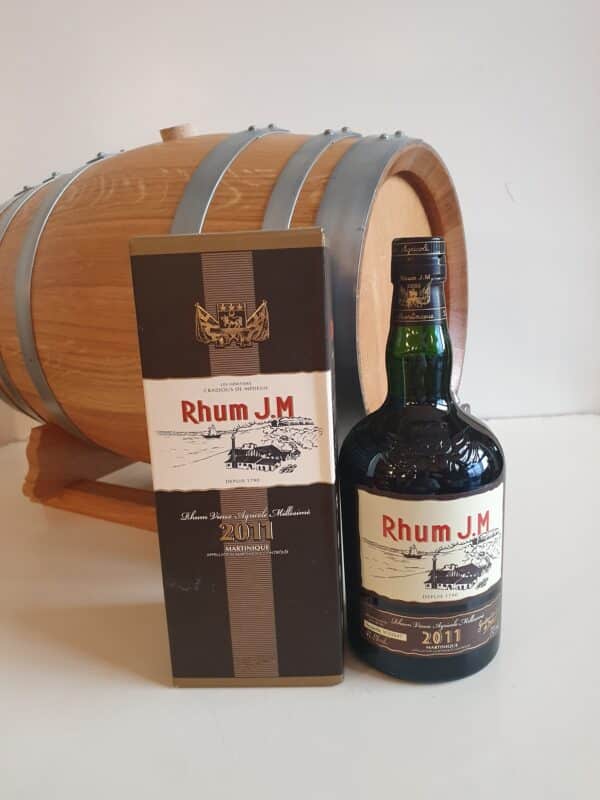 RHUM VIEUX JM  70 CL 41.8° MILLESIME 2011
