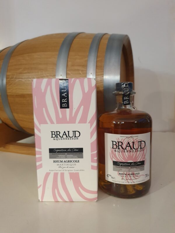 RHUM ESB BRAUD ET QUENNESSON 70 CL 47°  2022 SIGNATURE DU CHAI
