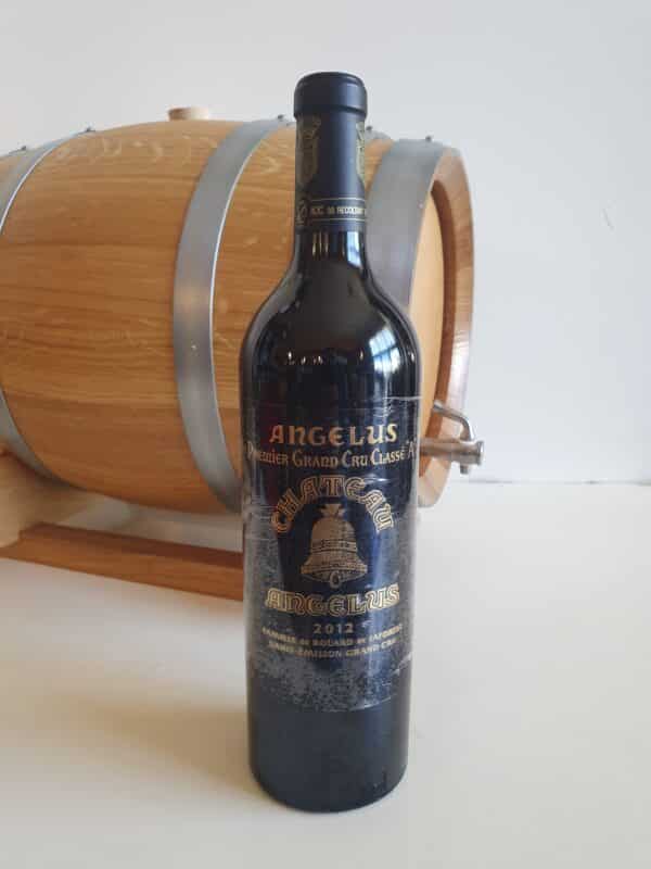 VIN CHATEAU ANGELUS 75 CL 14.5° MILLESIME 2012 1ER GRAND CRU CLASSE A SAINT-EMILION