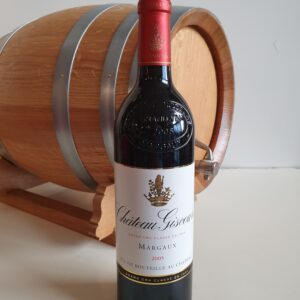 VIN CHATEAU GISCOURS 75 CL 13° MILLESIME 2005 3EME CRU CLASSE MARGAUX