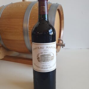 VIN CHATEAU MARGAUX 75 CL 13° MILLESIME 2014 1 ER GRAND CRU CLASSE DE MARGAUX