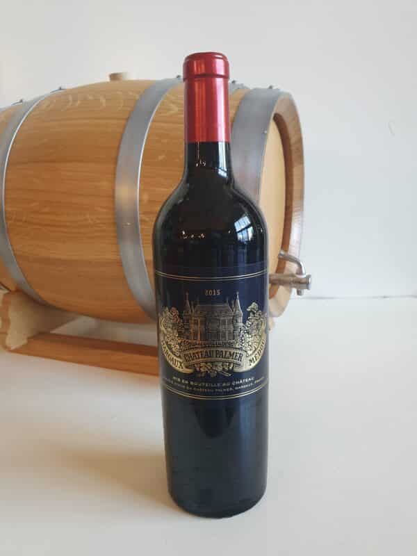 VIN CHATEAU PALMEUR 75 CL 13° MILLESIME 2015 3EME  CRU CLASSE MARGAUX