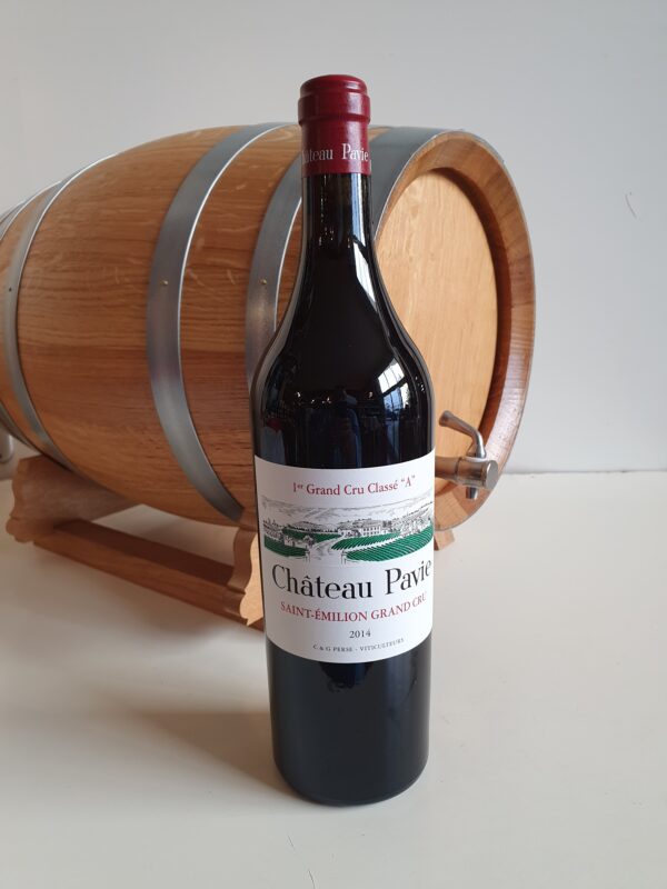 VIN CHATEAU PAVIE 75 CL 14.5° MILLESIME 2014 1ER GRAND CRU CLASSE A ST EMILION