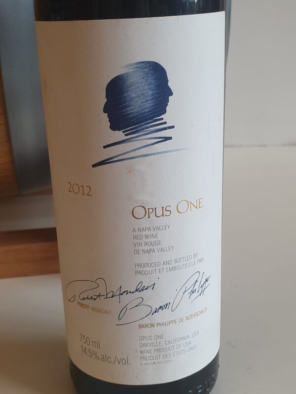VIN OPUS ONE 75 CL 14.5° MILLESIME 2012  NAPA VALLEY – Image 2