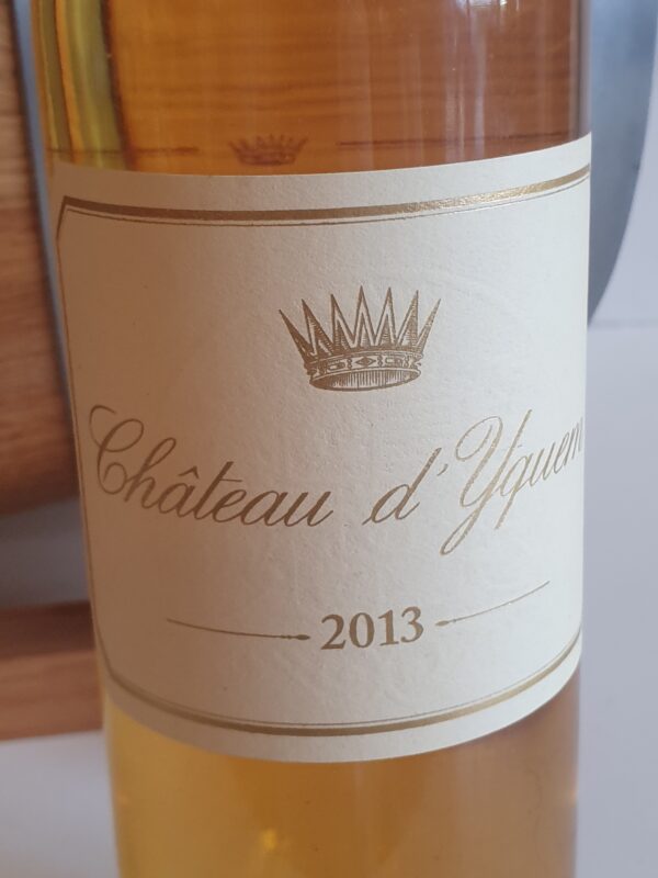 VIN CHATEAU D'YQUEM 75 CL MILLESIME 2013 - SAUTERNES – Image 2