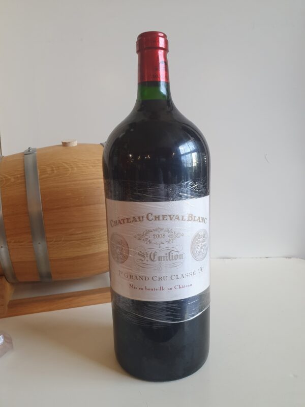 VIN CHATEAU CHEVAL BLANC 6L 14° IMPERIALE MILLESIME 2008