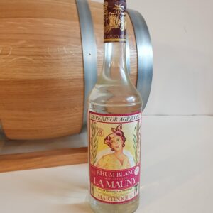 RHUM BLANC LA MAUNY 70 CL 50° CIRCA 1983