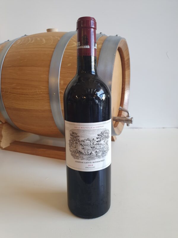VIN CHATEAU LAFITE ROTHSCHILD 75 CL 12.5° MILLESIME 2014 1 ER  CRU CLASSE PAUILLAC