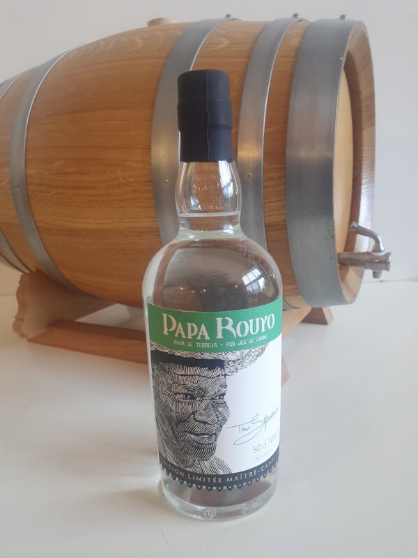 RHUM BLANC PAPA ROUYO 50 CL 70 ° CUVEE TIM SYNESIUS