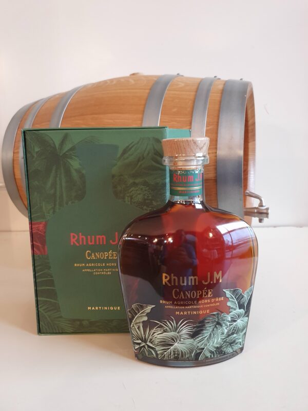 RHUM VIEUX JM 70 CL 46° CARAFE CANOPEE