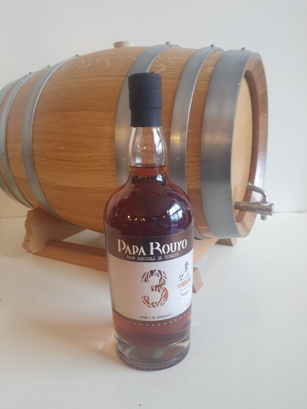 RHUM VIEUX PAPA ROUYO 70 CL 46° CUVEE JENERASYON  3 ANS MILLESIME 2019