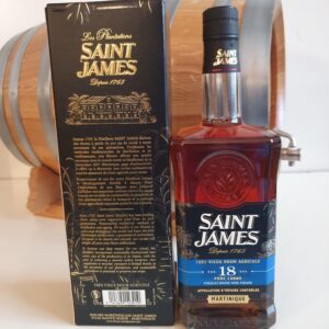RHUM VIEUX ST JAMES 70 CL 43° MILLESIME 2004 18 ANS AGE