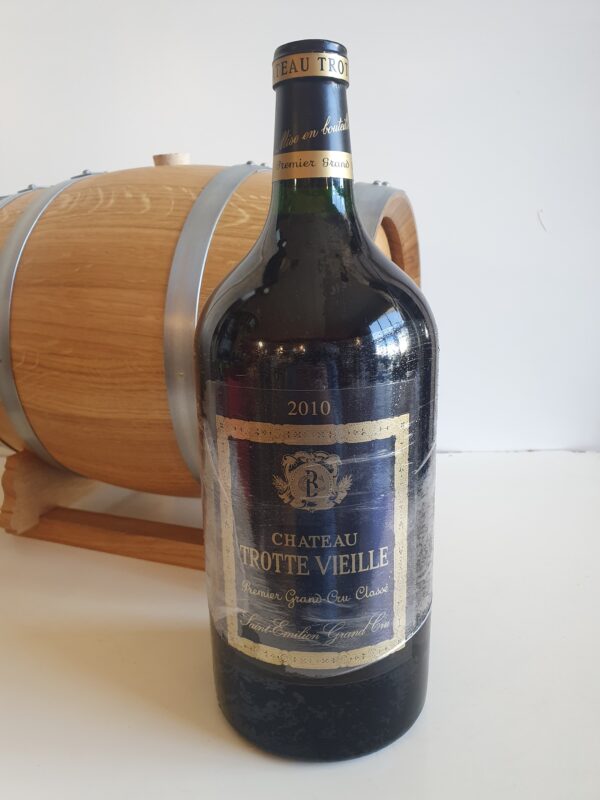 CHATEAU TROTTE VIEILLE 3 L DOUBLE MAGNUM MILLESIME 2010 1 ER GRAND CRU CLASSE B
