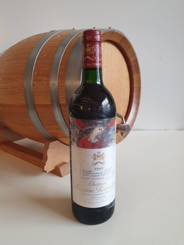 VIN MOUTON ROTHSCHILD 75 CL MILLESIME 1985 1ER GRAND CRU CLASSE PAUILLAC