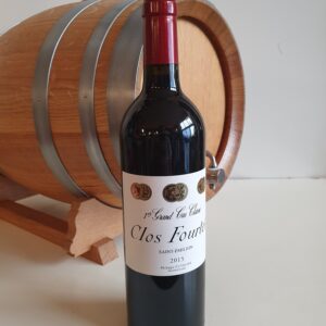 VIN CLOS FOURTET 75 CL MILLESIME 2015 1ER GRAND CRU CLASSE B SAINT EMILION