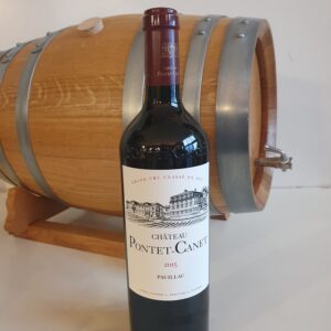 VIN CHATEAU PONTET CANET 75 CL MILLESIME 2015  5EME GRAND CRU CLASSE PAUILLAC