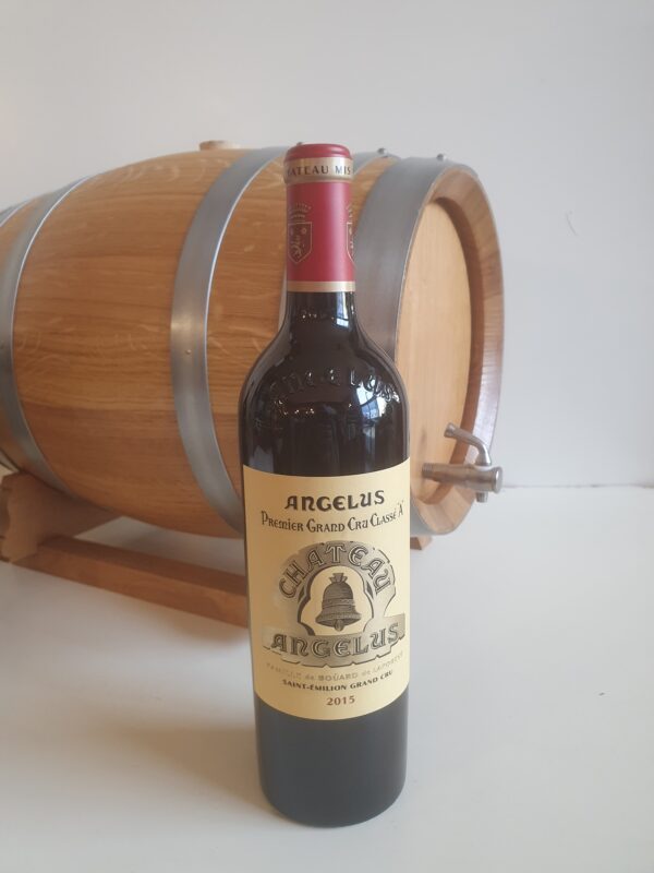 VIN CHATEAU ANGELUS 75 CL MILLESIME 2015 1ER GRAND CRU CLASSE A
