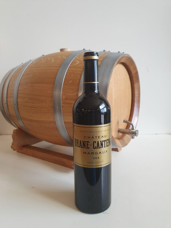 VIN CHATEAU BRANE CANTENAC 75 CL MILLESIME 2015  2EME GRAND CRU CLASSE MARGAUX