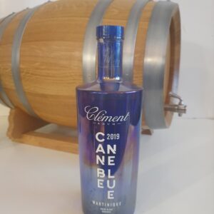 RHUM BLANC CLEMENT 70 CL 50° CANNE BLEUE MILLESIME 2019