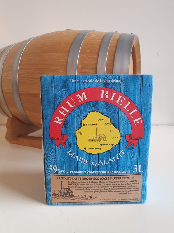 CUBI RHUM BLANC BIELLE 3 L 59°