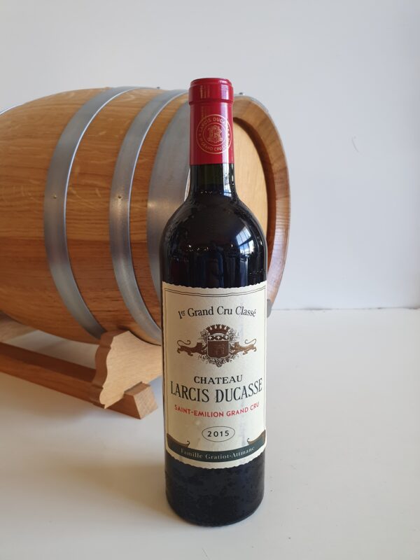 VIN CHATEAU LARCIS DUCASSE 75 CL 14.5° MILLESIME 2015 1ER GRAND CRU CLASSE B SAINT-EMILION