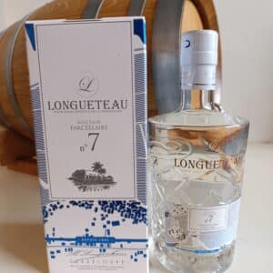 RHUM BLANC LONGUETEAU 70 CL 55° PARCELLE 7  MILLESIME 2022