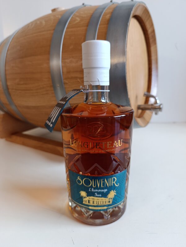 RHUM VIEUX LONGUETEAU 70 CL 45° CUVEE SOUVENIR  HOMMAGE