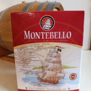 CUBI RHUM BLANC AGRICOLE MONTEBELLO 4.5 L 50°
