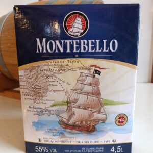 CUBI RHUM BLANC AGRICOLE MONTEBELLO 4.5 L 55°
