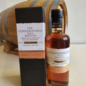 RHUM VIEUX BOLOGNE 50 CL 55.5° LES CONFIDENTIELS MILLESIME 2011