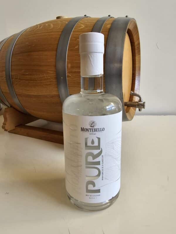 RHUM BLANC MONTEBELLO 70 CL 79°  CUVEE PURE BRUT DE COLONNE BATCH 1