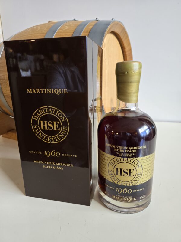 RHUM VIEUX HSE 70 CL 45° MILLESIME 1960