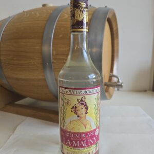 RHUM BLANC LA MAUNY 70 CL 50° CIRCA 1985