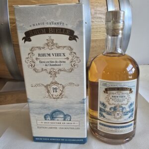 RHUM VIEUX BIELLE 50 CL 45° MILLESIME 2019 FUT DE CHAMBORD