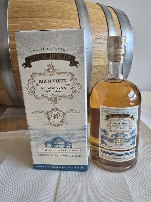RHUM VIEUX BIELLE 50 CL 45° MILLESIME 2019 FUT DE CHAMBORD